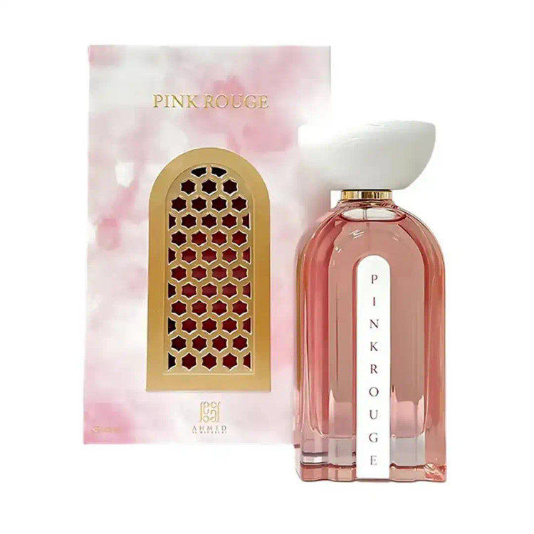 عطر ادکلن پینک رژ احمد المغربی(طرح قدیم هاردباکس)