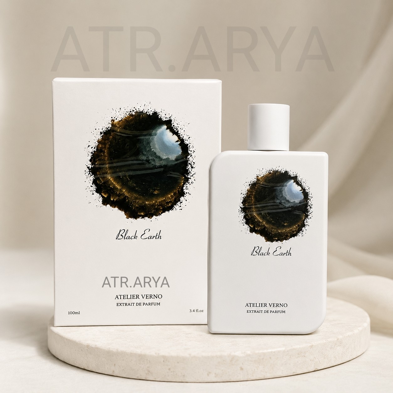 عطر ادکلن بلک ارث از کالکشن اتلیر ورنو صمام