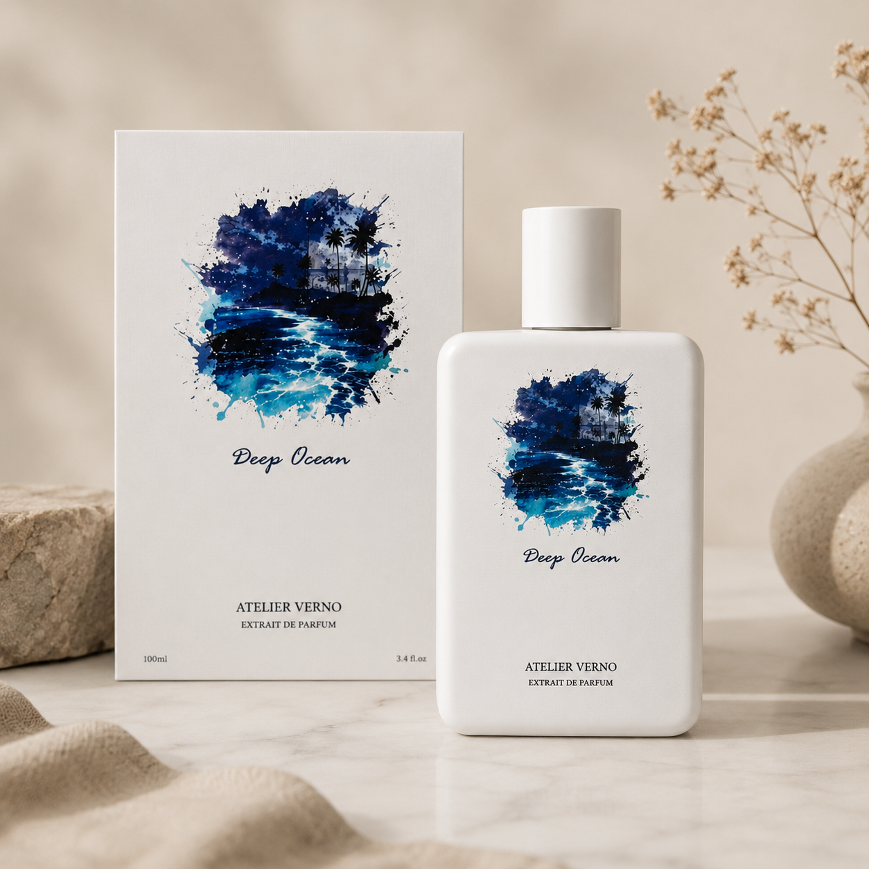 عطر ادکلن دیپ اوشن کالکشن اتلیر ورنو صمام